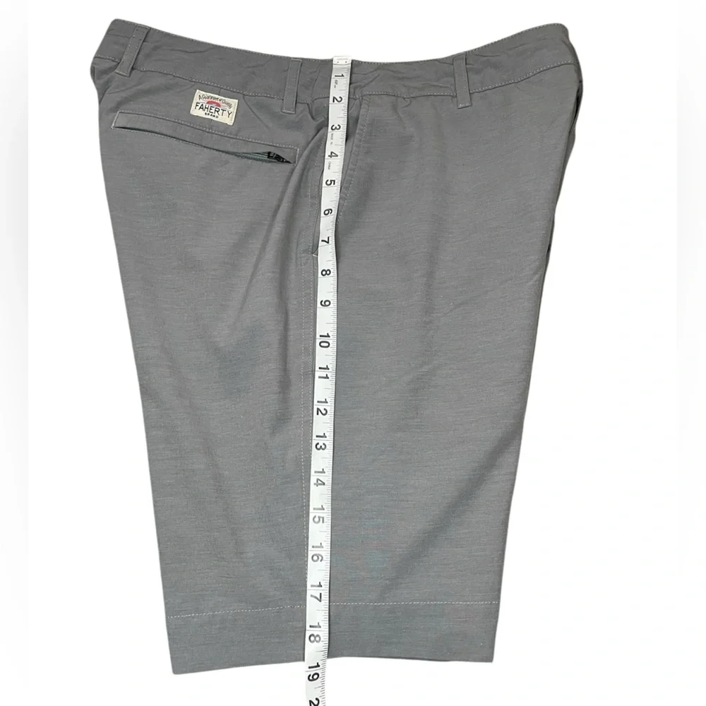 Faherty All Day Gray Shorts-Men’s 31